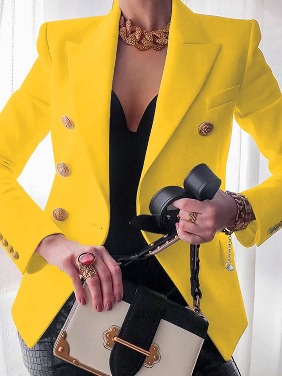 Double-Breasted Blazer